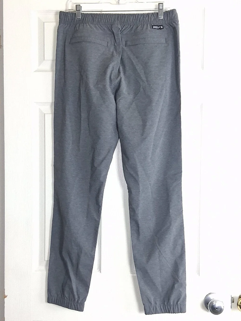Hurley Gray Twill Regular Fit Activewear Joggers